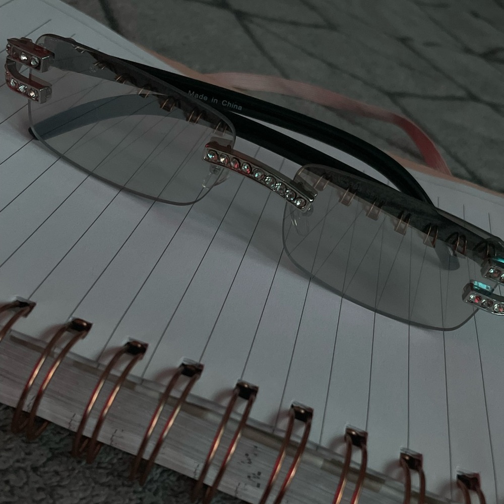 Silver FashionNova Glasses